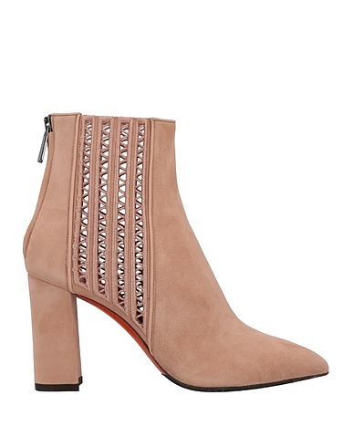 SANTONI Ankle boot Blush Leather