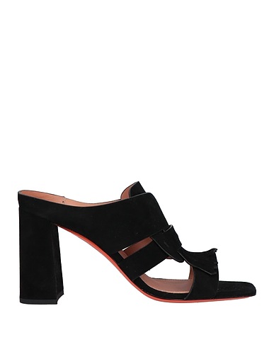 SANTONI Sandali Nero Pelle