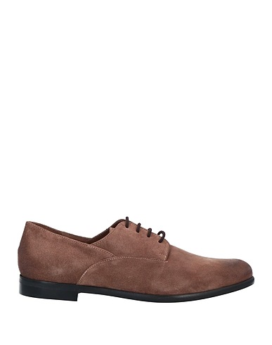 STILOSOPHY Laced shoes Khaki Leather