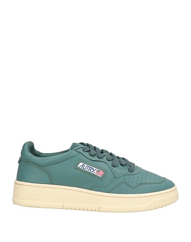 AUTRY Sneakers VERDE SMERALDO Peau de chèvre