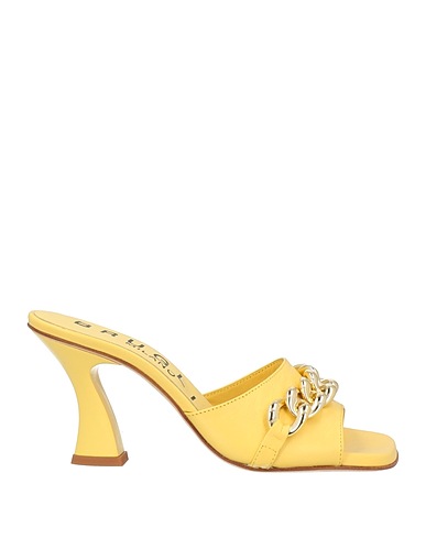 BRUGLIA Sandali Giallo pastello Pelle