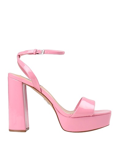 STEVE MADDEN Sandals Pink Textile fibres