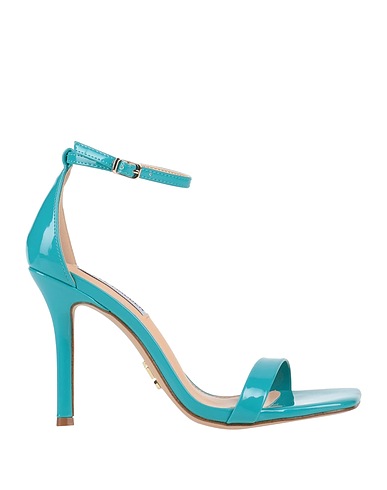 STEVE MADDEN Sandals Turquoise Textile fibers