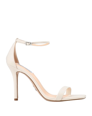 STEVE MADDEN Sandalen Cremeweiß Gewebefasern