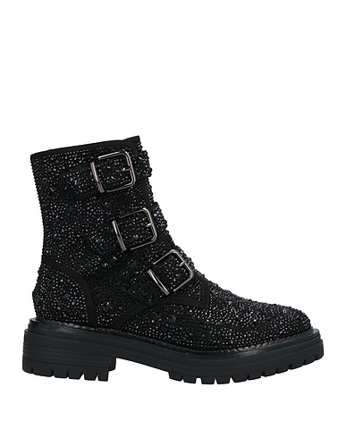 BIBI LOU Stiefelette Schwarz Gewebefasern, Leder