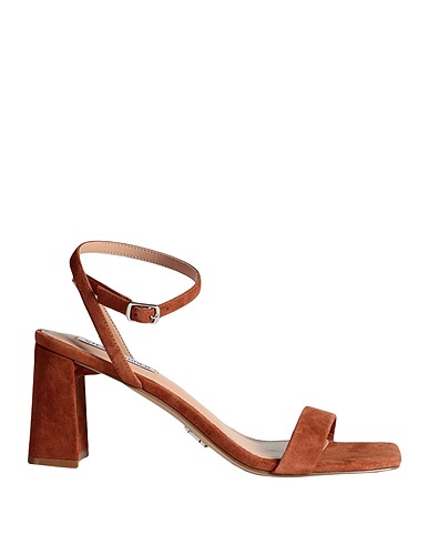 STEVE MADDEN Sandals Brown Leather