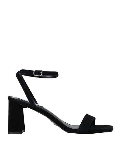 STEVE MADDEN Sandals Black Leather