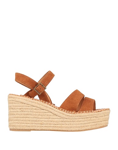 SOLUDOS Espadrillas Cammello Pelle