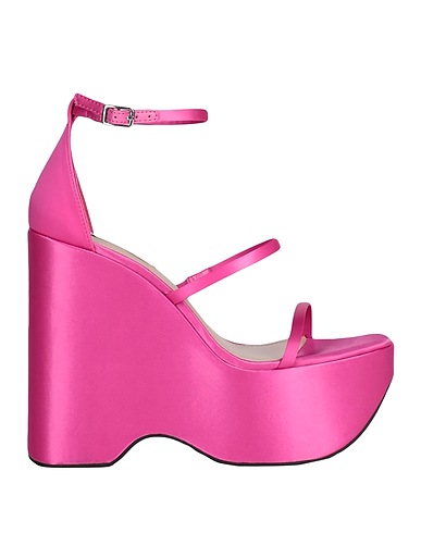 STEVE MADDEN Sandals Fuchsia Textile fibres