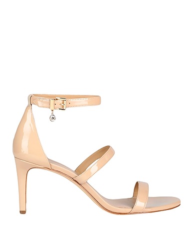 MICHAEL MICHAEL KORS Sandals Beige Textile fibres