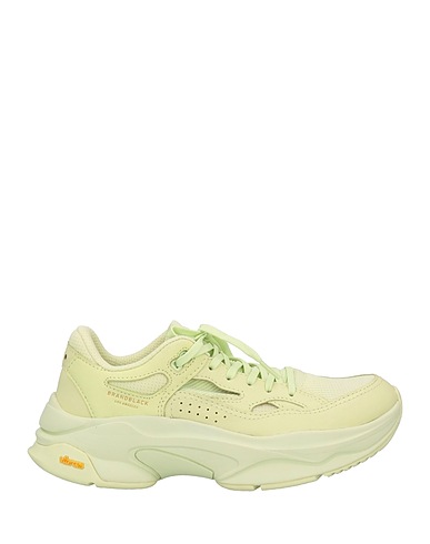 BRANDBLACK Sneakers Light green Leather, Textile fibers