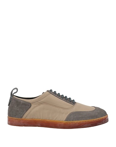 RARE Sneakers Beige Leather, Textile fibers
