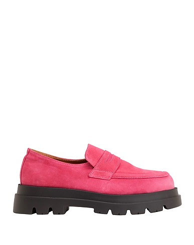 8 by YOOX Mocassino SPLIT LEATHER CHUNKY LOAFER
 Rosa 100% Pelle di vitello