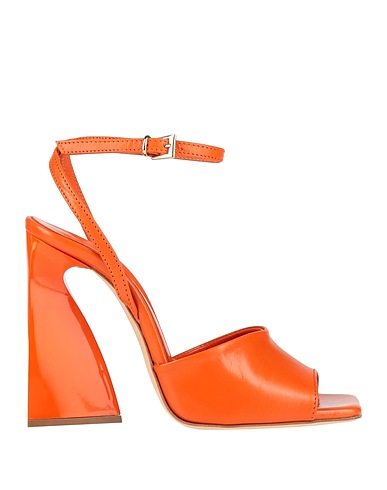 NCUB Sandalen Orange Leder