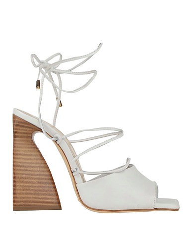 NCUB Sandali Bianco Pelle