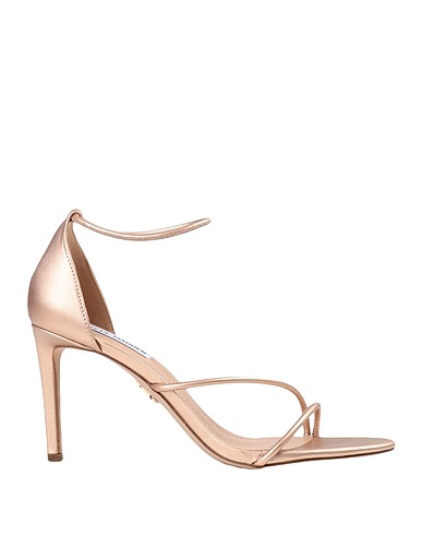 STEVE MADDEN Sandali Oro rosa Fibre tessili