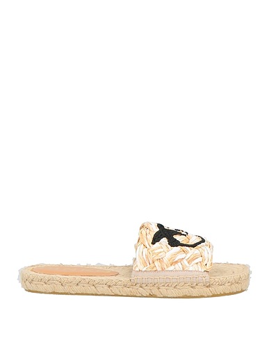 PINKO Espadrilles White Natural raffia