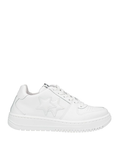 2STAR Sneakers White Leather
