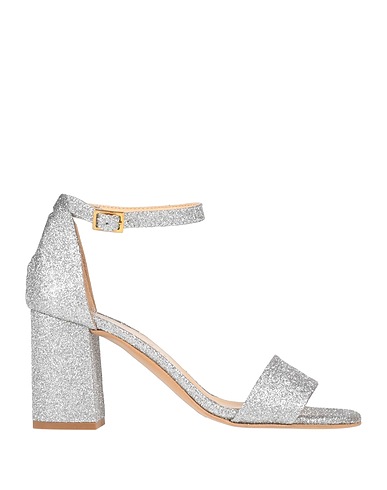 O'DAN LI Sandalen Silber Leder