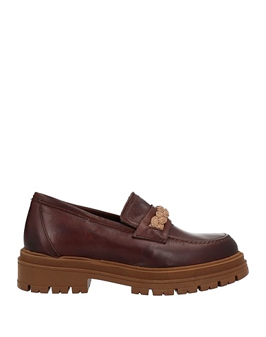 DIVINE FOLLIE Mocassino Marrone Pelle