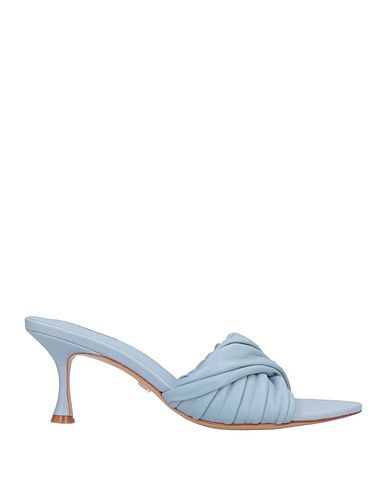 LOLA CRUZ Sandals Light blue Leather