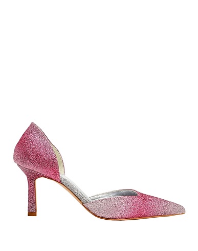 8 By YOOX GLITTER PUMPS | Pink Women‘s Pump | YOOX