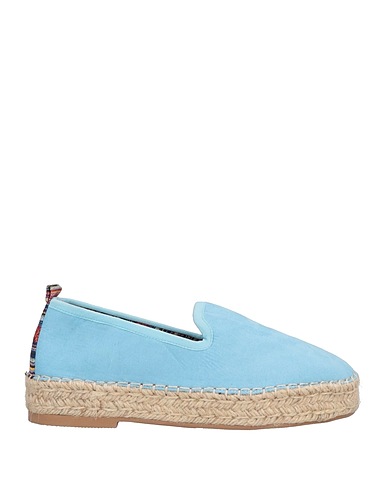 NANÀ ITALIAN HEART Espadrilles Azure Textile fibers, Straw