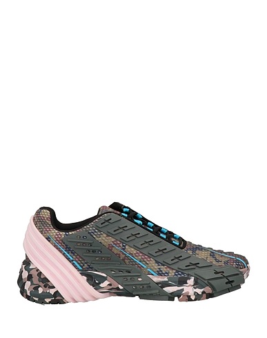 DIESEL Sneakers Grey Polyester, Polyurethane, Rubber