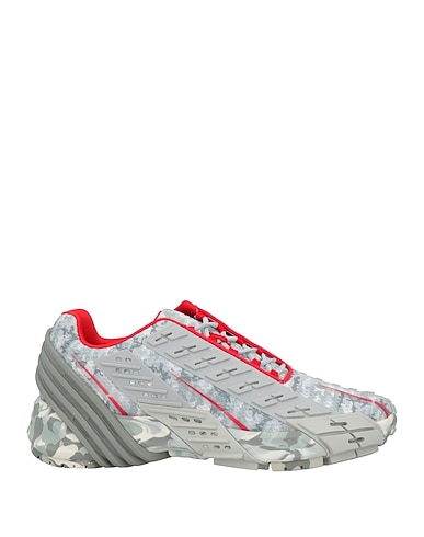 DIESEL Sneakers Light grey Polyester, Polyurethane, Rubber