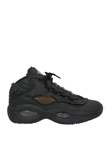 MAISON MARGIELA x REEBOK Sneakers Schwarz Gummi, Leder