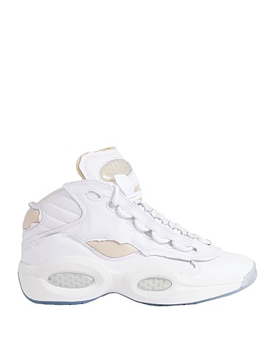 MAISON MARGIELA x REEBOK Sneakers White Rubber, Soft Leather