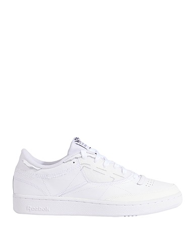 MAISON MARGIELA x REEBOK Sneakers Blanc Cuir, Fibres textiles
