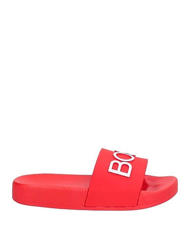 BOSS Beach sandals  Red Rubber