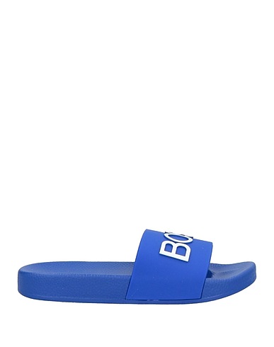 BOSS Beach sandals  Bright blue Rubber
