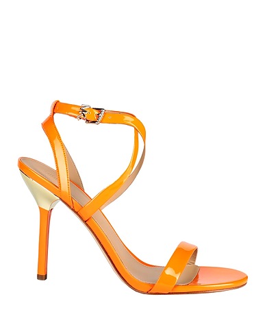 MICHAEL MICHAEL KORS Sandals Orange Textile fibres