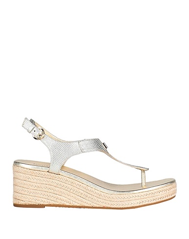 MICHAEL MICHAEL KORS Espadrilles Platinum Soft Leather