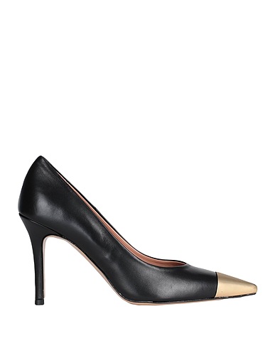 OVYÉ Court Black Calfskin