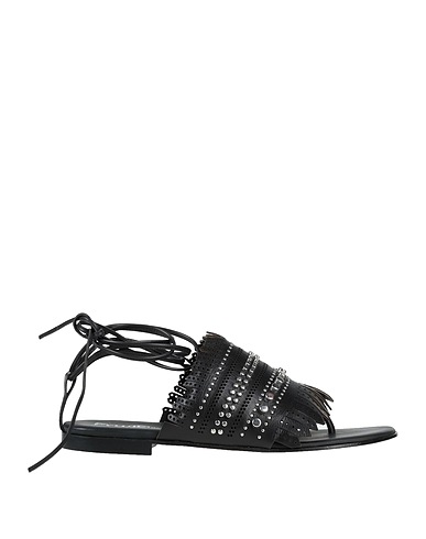 FRU.IT Flip flops Black Leather