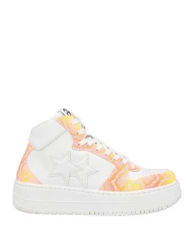 2STAR Sneakers White Leather
