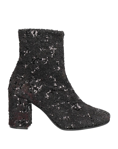 LE BABE Ankle boot Black Textile fibers