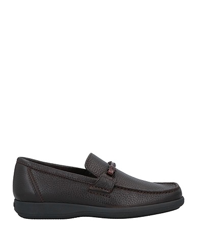 TESTONI Loafers Dark brown Deerskin