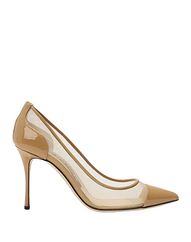 SERGIO ROSSI Pump Camel Leather