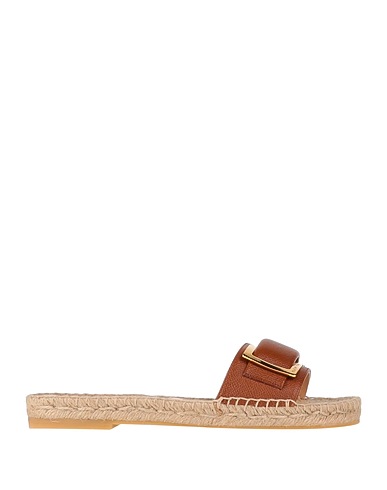 SERGIO ROSSI Espadrilles Brown Leather