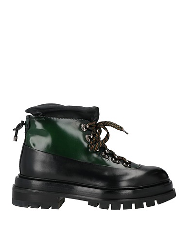SANTONI Ankle boot Green Soft Leather