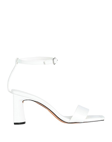 TOPSHOP Sandals White 100% Polyurethane