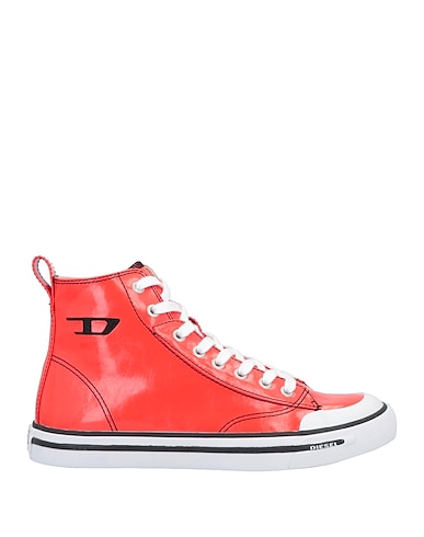 DIESEL Sneakers Tomatenrot Polyurethan, Polyamid