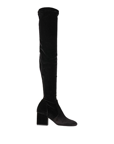 POLLINI Boots Black Textile fibres
