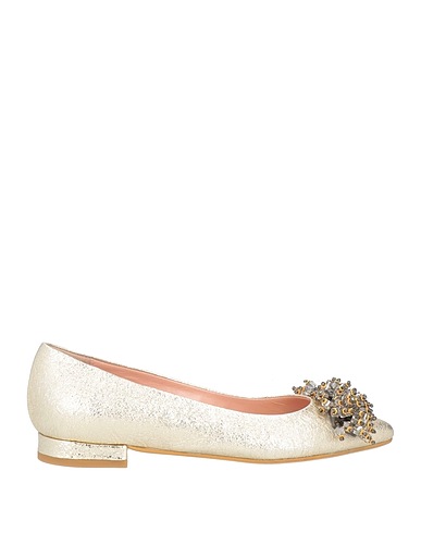 POLLINI Ballet flats Platinum Soft Leather