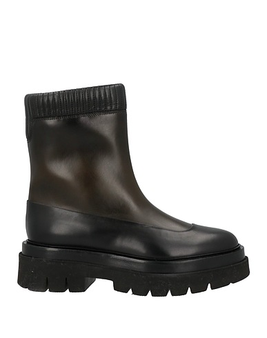 SANTONI Ankle boot Black Leather