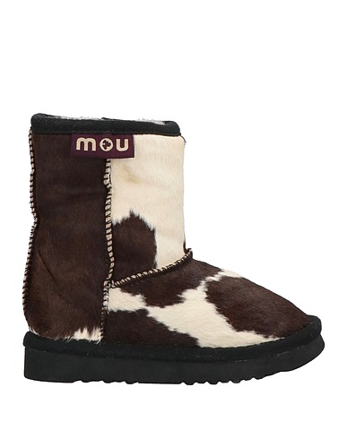 MOU Ankle boot Dark brown Leather